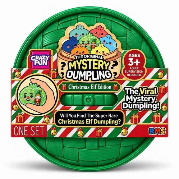 Crazy Fun RMS Christmas Elf Edition Mystery Stress Relief Squeeze Party Gifts