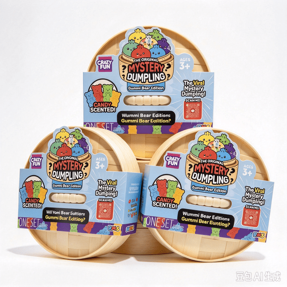Crazy Fun RMS Mystery Candy Scented Dumpling Edition 3 piece