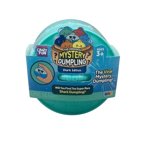 Crazy Fun RMS Mystery Dumpling Shark Edition Sensory Fidget Dumpling