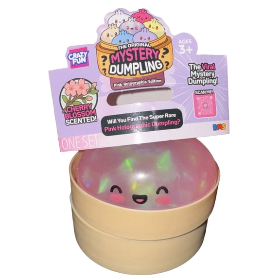 Crazy Fun RMS Original Mystery Dumpling Pink Holographic Edition, 1 Set, Desktop Decorations, Christmas Gifts