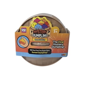 Crazy Fun The Original Mystery Dumpling Sunset Edition Squishy Toy, 4-Inch Mystery Fidget Toy, 1 Count (Style May Vary)