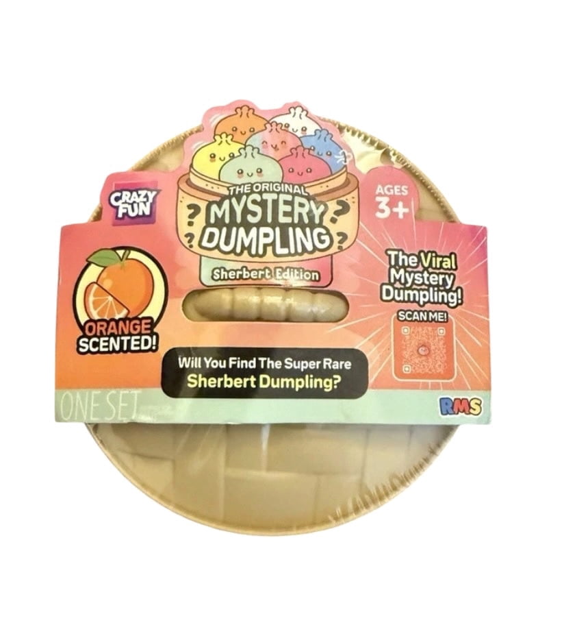 Crazy Fun The Original Mystery Dumpling Sherbert Edition Orange Scented One Set