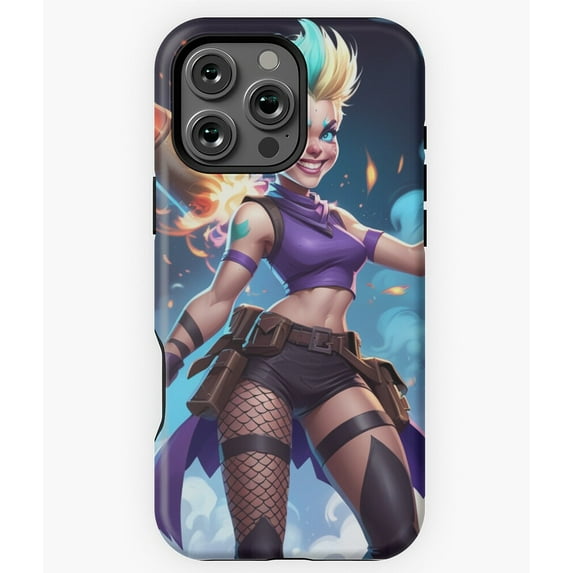 Crazy Girl Funny Quote Phone Case for iPhone 16 15 14 13 12 11 Pro Max