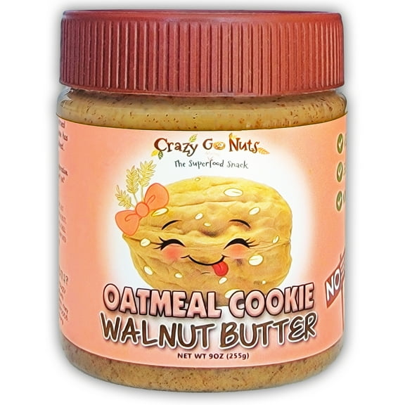 Crazy Go Nuts Cgn Oatmeal Cookie Walnut Butter