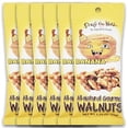 thumbnail image 1 of Crazy Go Nuts Walnuts - HYZ01 Banana, 1.25 oz (6-Pack) - Healthy Snacks, Vegan, Gluten Free, Superfood - Natural, Non-GMO, ALA, Omega 3 Fatty Acids, Good Fats, and Antioxidants, 1 of 3