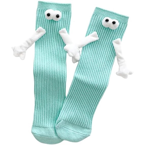 Crazy Hand Holding Socks, Funny Magnetic Connecting Socks for Kids Friends, Novelty Best Friend Gifts, Christmas Stocking Stuffers for Teens, Boys & Girls