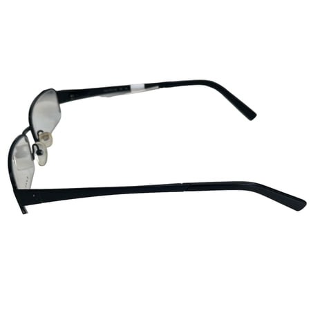 Crazy Horse Mens Black Eyeglass Frames 205 006 Size 53-18-135