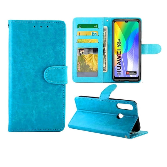 Crazy Horse Texture Leather Horizontal Flip Protective Case with Holder & Card Slots & Wallet &