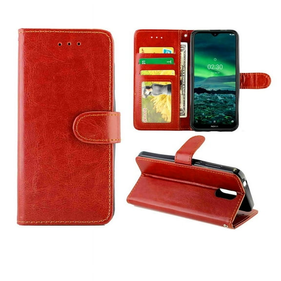 Crazy Horse Texture Leather Horizontal Flip Protective Case with Holder & Card Slots & Wallet &