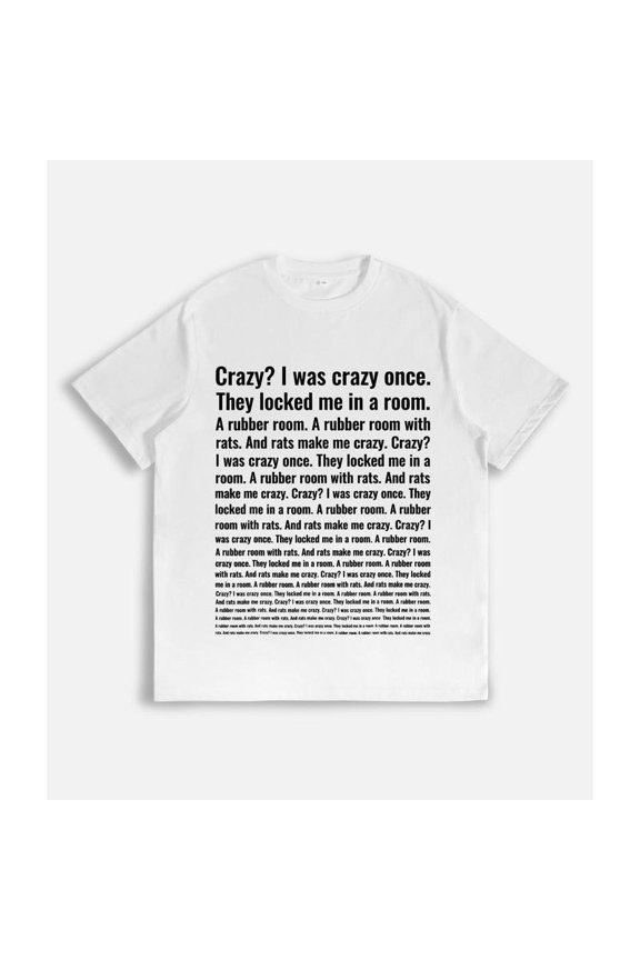 Crazy? I Was Crazy Once. Funny Trending Meme T-Shirt