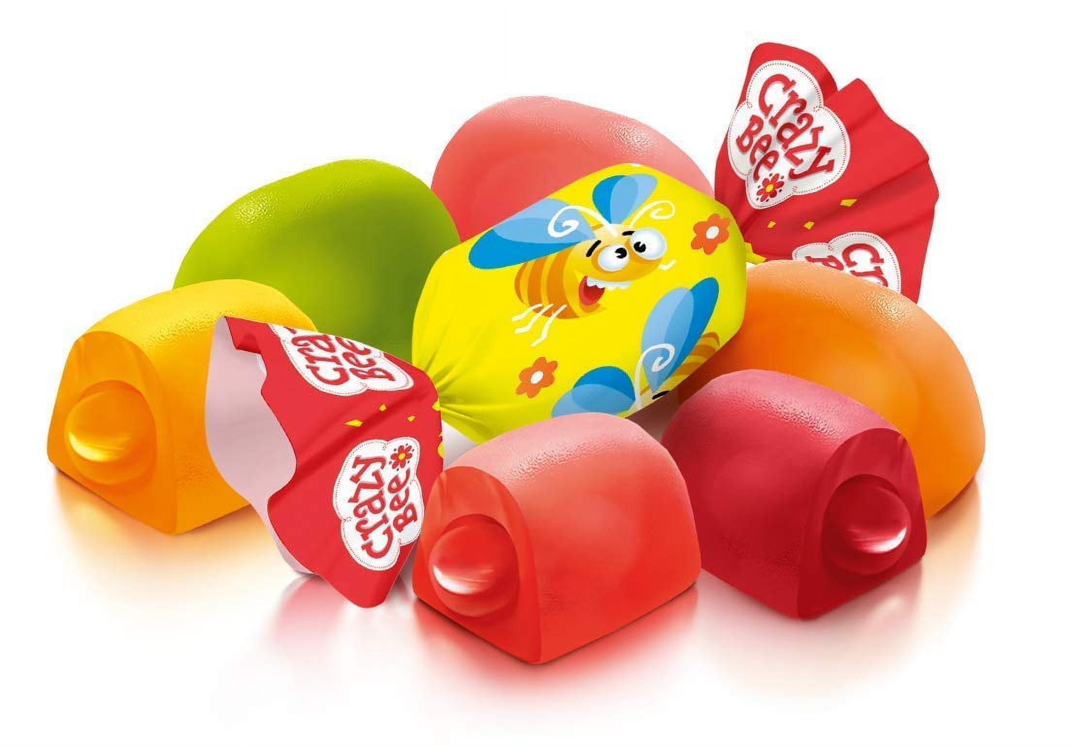 Crazy Jelly Candy with Fruity Filling, Made with 6 Fruit Juices, Kosher