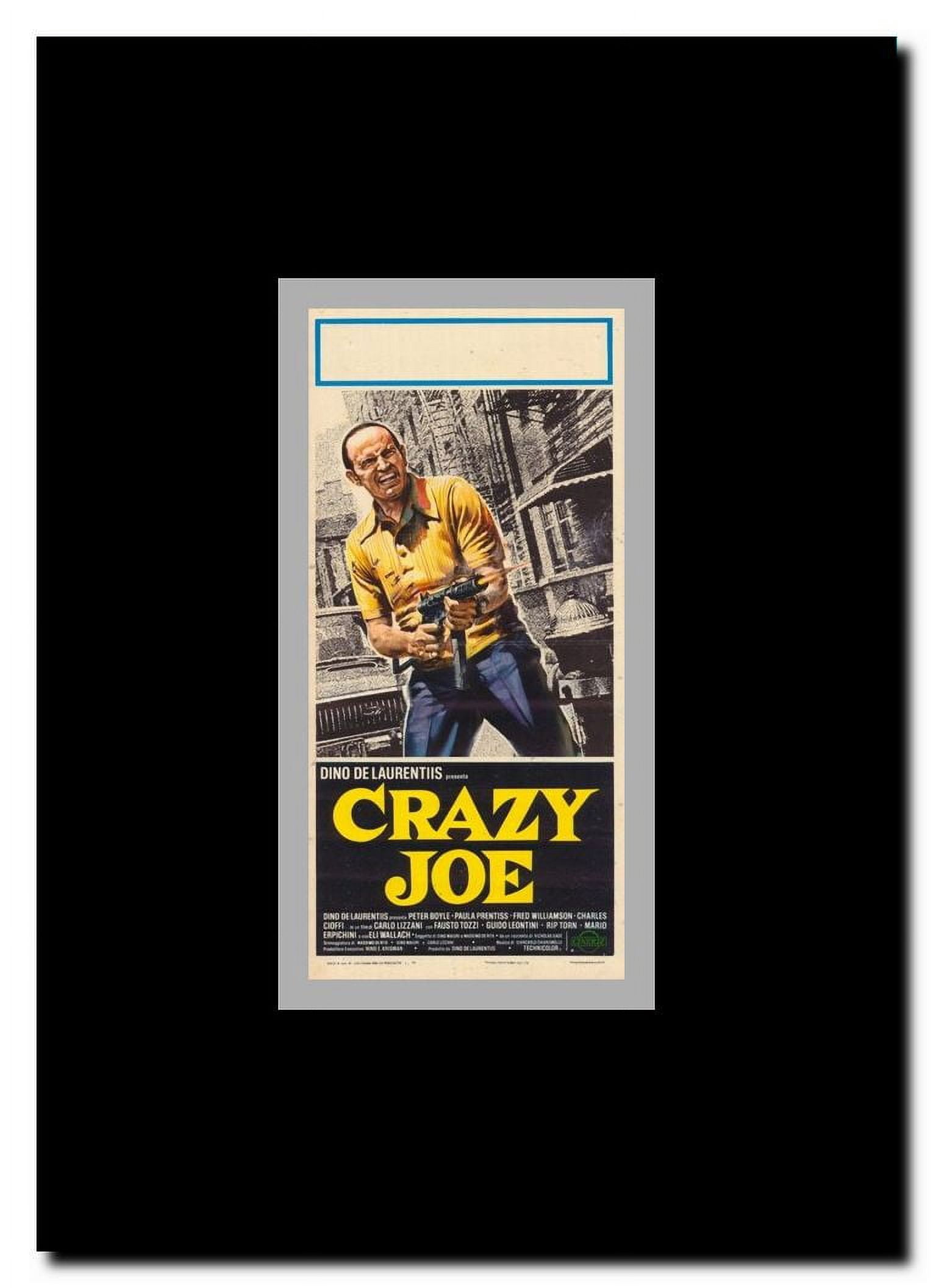Crazy Joe Framed Movie Poster
