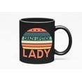 thumbnail image 1 of Crazy Lipstick Lady, Title, Lipsticks Lover, Makeup Artist or Lovers, Cosmetologists & Beauticians, Black 11oz Ceramic Mug, 1 of 5
