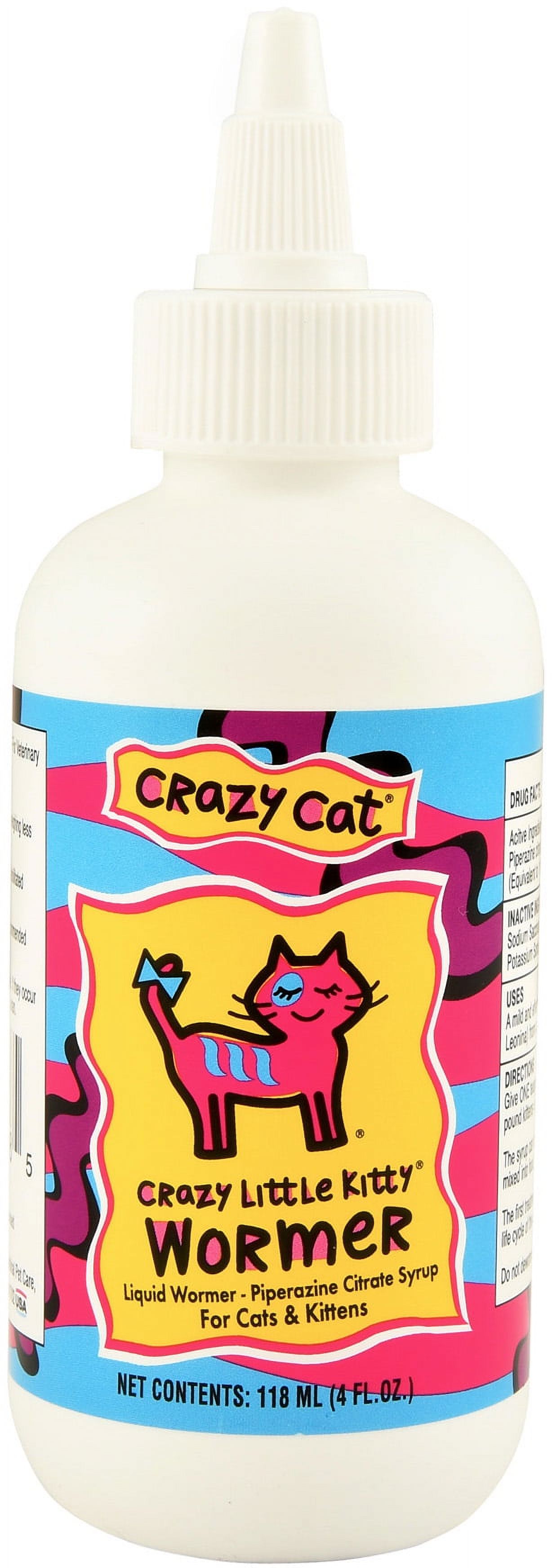 Crazy cat little sales kitty wormer