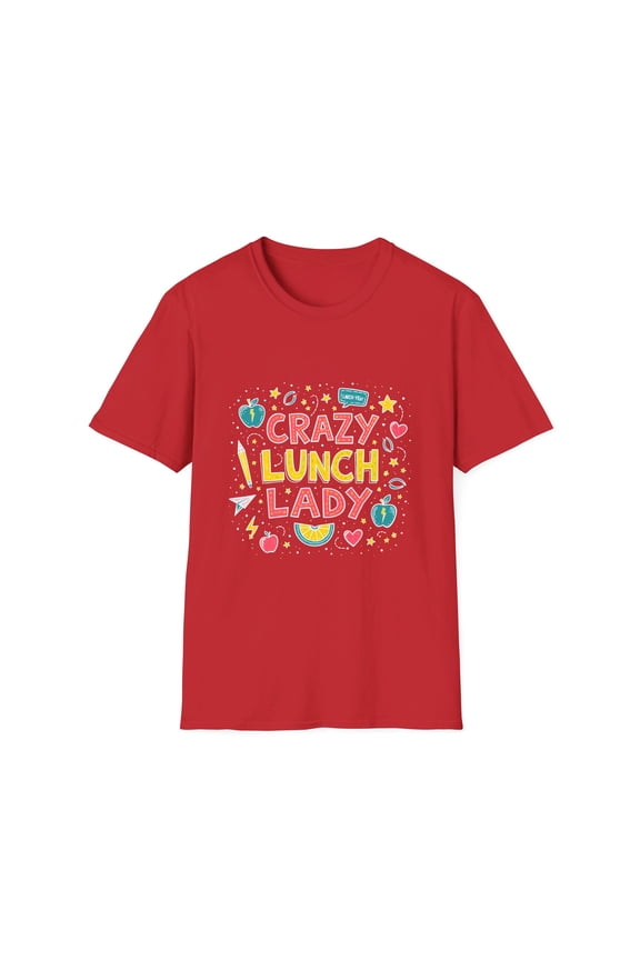 Crazy Lunch Lady Celebration Back to School T-Shirt