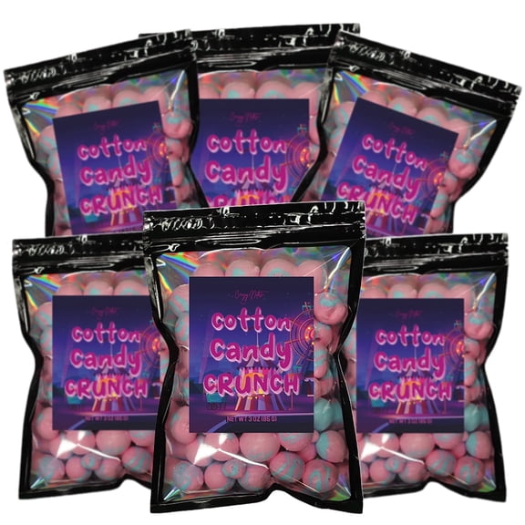 Crazy Nate's Cotton Candy Crunch (6 Pack)