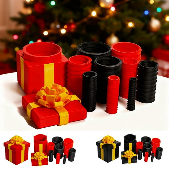 Crazy Nested Gift Box with 10 Layers for Surprising Cash Gifts, Unique Reusable Prank Gift Box for Birthdays, Celebrations, and Special Occasions