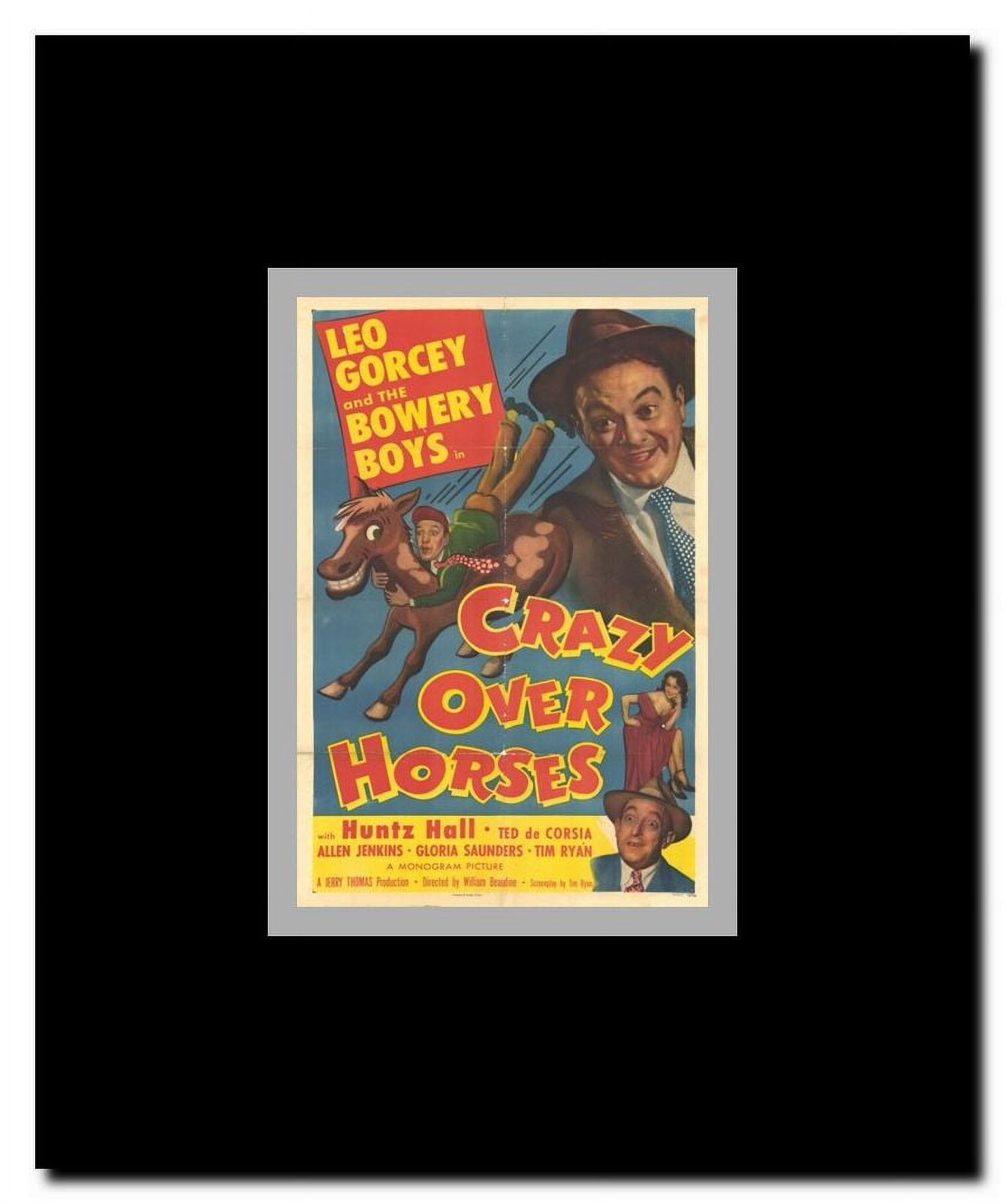 Crazy Over Horses Framed Movie Poster