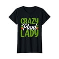 thumbnail image 1 of Crazy Plant Lady Cute Plant Funny Lady Gardening Plants T-Shirt, 1 of 5