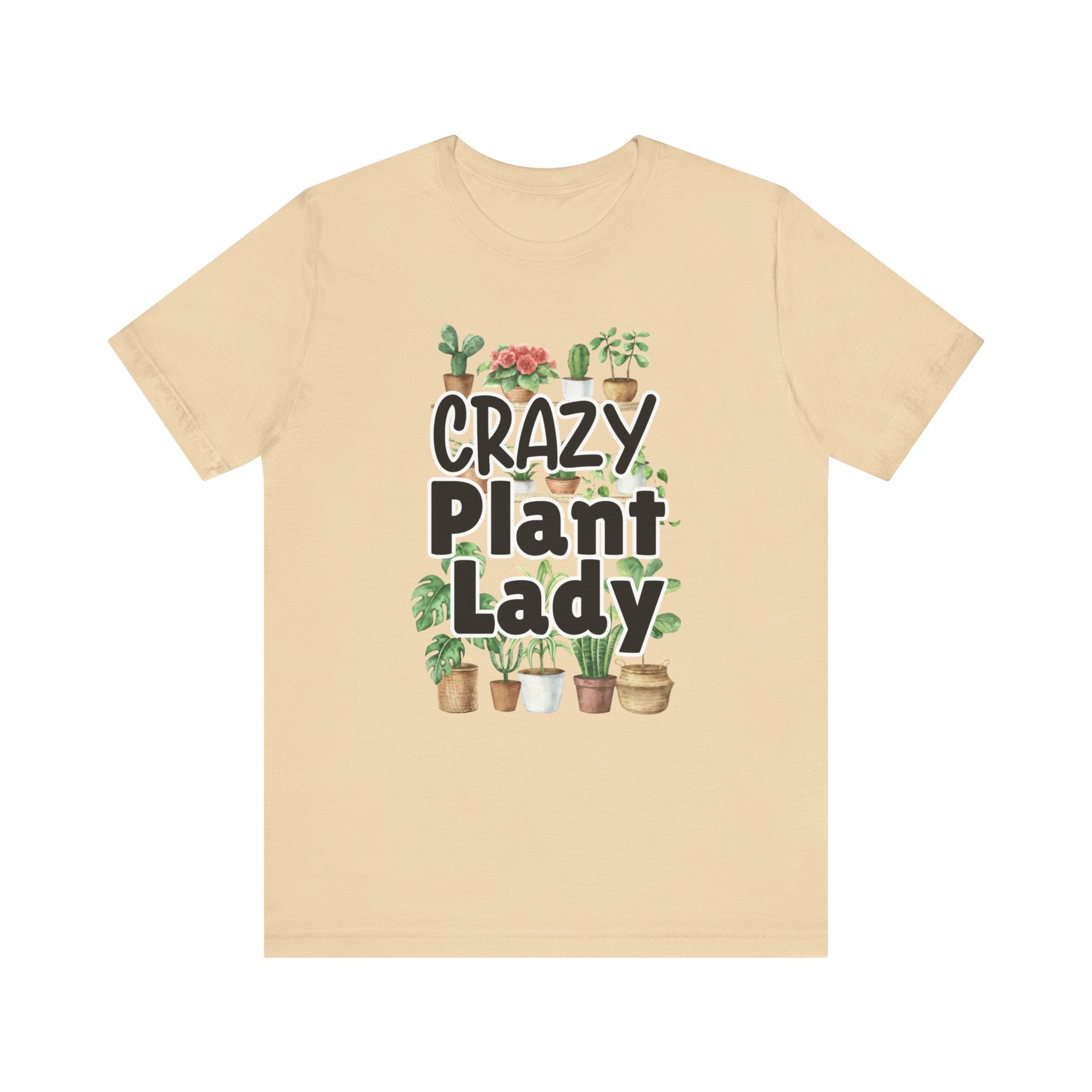 Crazy Plant Lady Shirt Gift for Gardener Shirt for Person who Loves Plants, image size:2048x2048