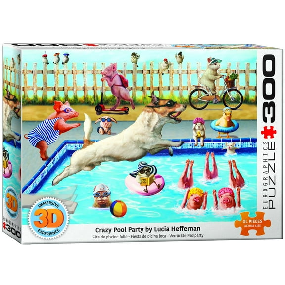Crazy Pool Day by Lucia Hefferman