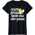 thumbnail image 1 of Crazy Proud Softball Player Baseball Player Grandma Baller T-Shirt, 1 of 4