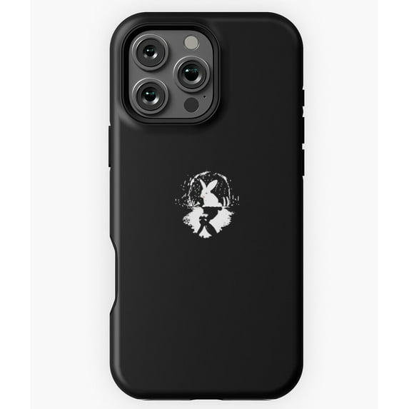 Crazy Rabbit Chiffon Top Design Art N7580 Phone Case for iPhone 17 16 15 14 13 12 11 Pro Max