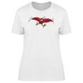 thumbnail image 1 of Crazy Red Bird Flying Tee Women's -Image by Shutterstock, 1 of 2
