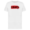 thumbnail image 1 of Crazy Red Brush Tee Men's -Image by Shutterstock, 1 of 2