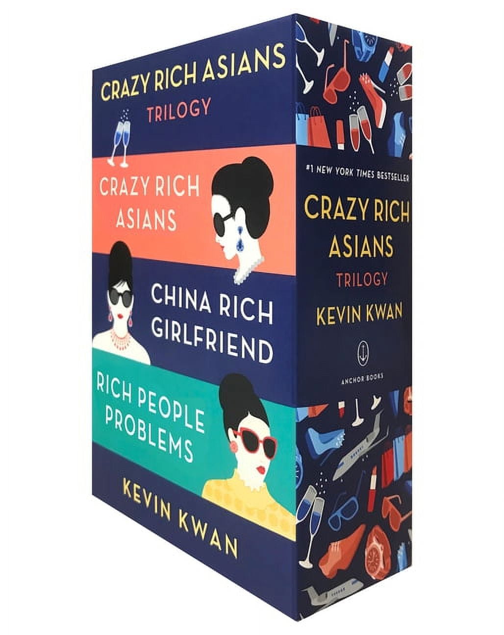 KEVIN KWAN Crazy Rich Asians Trilogy The Crazy Rich Asians Trilogy Box Set, (Paperback)