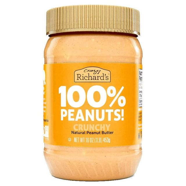 Crazy Richard's Cruncy Peanut Butter 16oz