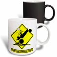 thumbnail image 1 of 3drose, Crazy Road Sign of the Sand-rail Wheelie Zone, Dude, 11oz Magic Transforming Mug, 1 of 7