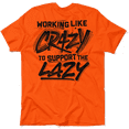 thumbnail image 1 of Crazy - Safety Orange T-Shirt, 1 of 2