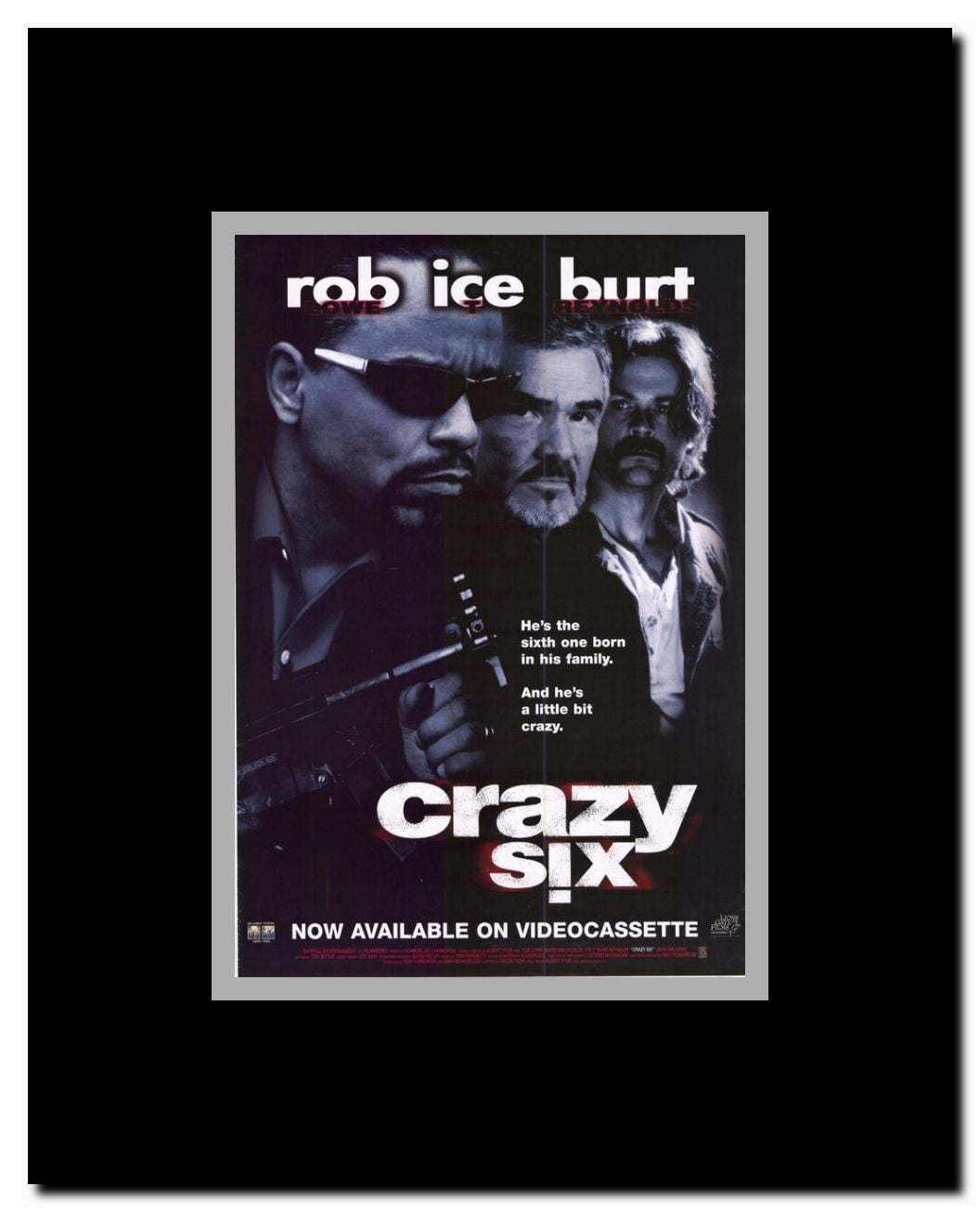 Crazy Six Framed Movie Poster