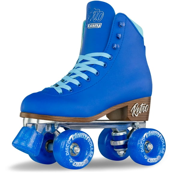 Crazy Skates Retro Roller Skates | Classic Quad Skates for Men, Women, Boys and Girls