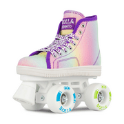 Crazy Skates Rolla Roller Skates for Boys and Girls - Sneaker-Style Kids Quad Skates - Available in 4 colors