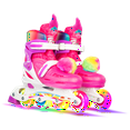 thumbnail image 1 of Crazy Skates Trolls Size Adjustable Inline Skates - Featuring Poppy or Barb from TROLLS, 1 of 7