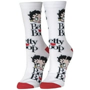 Crazy Socks Betty Boop Fun Print Novelty Crew Socks for Women