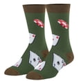 thumbnail image 1 of Crazy Socks, Funny Socks, Mens Womens, Graphic, Poker, Graphic Print Crew, Large, 1 of 6