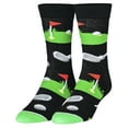 thumbnail image 1 of Crazy Socks Golf Fun Print Novelty Crew Socks for Men, 1 of 6