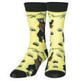 thumbnail image 1 of Crazy Socks Great Smokey Mountains Fun Print Novelty Crew Socks for Men, 1 of 6