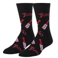 thumbnail image 1 of Crazy Socks, Tapatio, Funny Socks for Men Women, Fun Crew Print, Large, 1 of 6