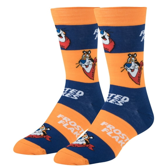 Crazy Socks, Unisex, Food, Tony The Tiger, Crew Socks, Novelty Silly Fun Cute
