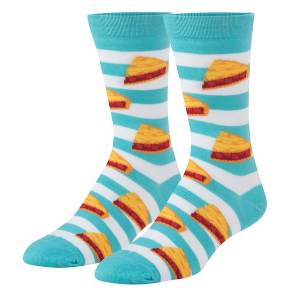 Crazy Socks, Womens, Food, Cherry Pie, Crew Socks, Novelty Silly Fun Cute