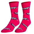 thumbnail image 1 of Crazy Socks for Men, Bubbleyum, Bubble Gum, Funny Colorful Prints, Large, 1 of 2