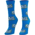 thumbnail image 1 of Crazy Socks for Women, Jolly Ranchers Candy, Funny Colorful Prints, Medium, 1 of 3