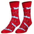 thumbnail image 1 of Crazy Socks for Women, Twizzlers Candy, Funny Colorful Prints, Medium, 1 of 2