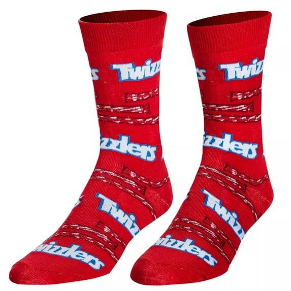 Crazy Socks for Women, Twizzlers Candy, Funny Colorful Prints, Medium