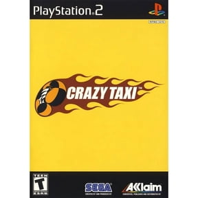 Restored Crazy Taxi, by SEGA, for PlayStation 2