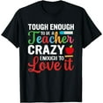 thumbnail image 1 of Crazy Teacher Men Women Funny School Teachers T-Shirt, 1 of 4